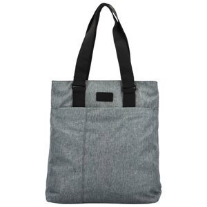 Stylový dámský textilní kabelko-batoh Trong, šedý