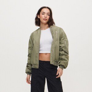 House - Zateplená bunda bomber - Khaki