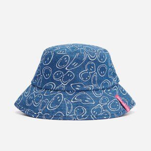 House - Klobouk bucket hat Smiley® - Tmavomodrá