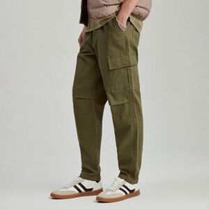 House - Kalhoty joggers s cargo kapsami - Khaki