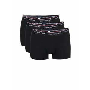 Sada tří pánských boxerek v černé barvě Tommy Hilfiger Underwear