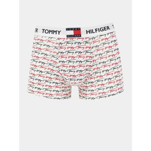 Bílé pánské vzorované boxerky Tommy Hilfiger