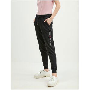 Černé dámské tepláky Tommy Hilfiger Track Pant