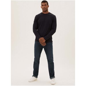 Strečové džíny normálního střihu s technologií Stormwear™ Marks & Spencer modrá