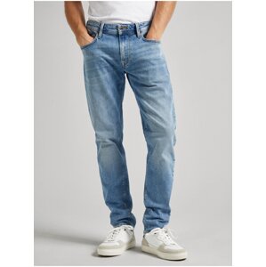 Světle modré pánské straight fit džíny Pepe Jeans