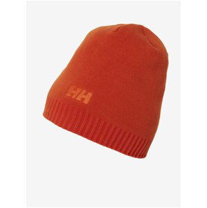 Oranžová čepice HELLY HANSEN BRAND BEANIE