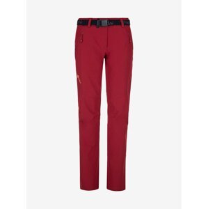 Červené dámské outdoorové kalhoty Kilpi WANAKA-W