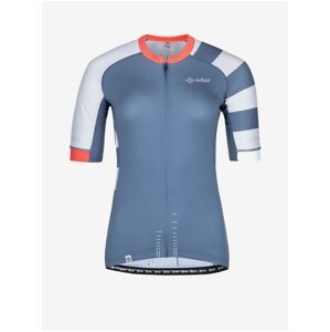 Bílo-modrý dámský cyklistický dres Kilpi WILD-W