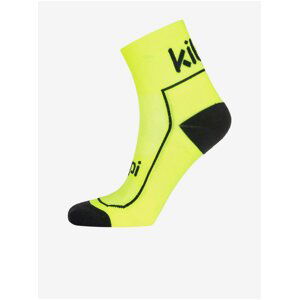 Neonově zelené unisex ponožky Kilpi REFTY