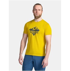 Žluté pánské tričko Kilpi GAROVE-M