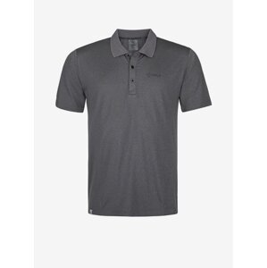 Tmavě šedé pánské sportovní polo tričko Kilpi COLLAR