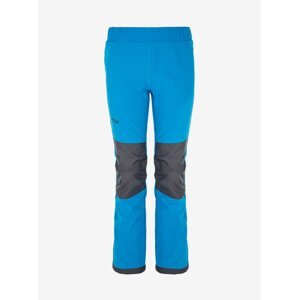 Modré dětské softshellové kalhoty Kilpi RIZO