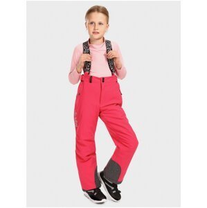 Růžové holčičí lyžařské kalhoty KILPI MIMAS