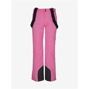 Růžové dámské lyžařské kalhoty Kilpi ELARE