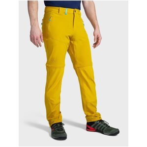 Žluté pánské outdoorové kalhoty Kilpi HOSIO