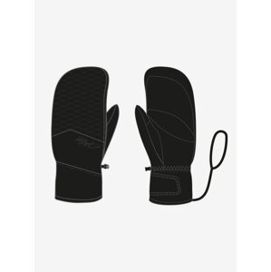 Černé dámské lyžařské rukavice Kilpi DEVINE