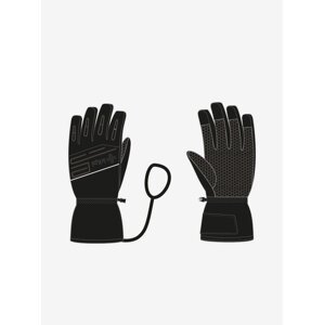 Černé unisex lyžařské rukavice Kilpi CEDRIQ