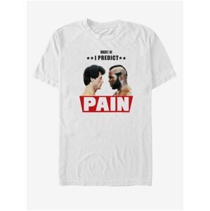 Bílé unisex tričko ZOOT.Fan Rocky I Predict Pain