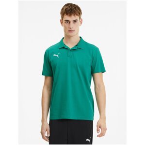 Zelené pánské sportovní polo tričko Puma Team Goal 23