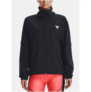 Bunda Under Armour UA Project Rock Woven Jkt - černá