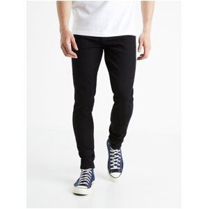 Černé pánské skinny fit džíny Celio Foskinny1