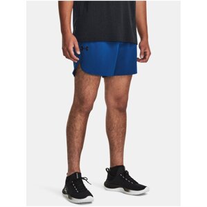 Modré sportovní kraťasy Under Armour UA Peak Woven Shorts