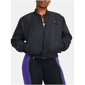 Černá sportovní bunda Under Armour Pjt Rck W's Bomber Jacket