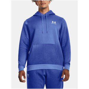 Modrá mikina Under Armour UA Essential Flc Novelty HD