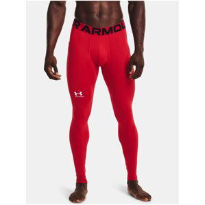 Červené sportovní legíny Under Armour UA CG Armour Leggings