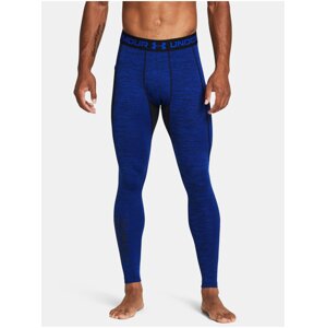 Modré sportovní legíny Under Armour UA CG Armour Twist Lgs