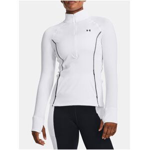 Bílé sportovní tričko Under Armour UA Train CW 1/2 Zip