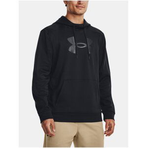 Černá sportovní mikina Under Armour UA Armour Fleece Big Logo HD