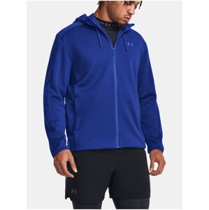 Modrá sportovní bunda Under Armour UA ESSENTIAL SWACKET