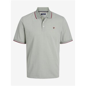 Světle zelené pánské polo tričko Jack & Jones Bluwin