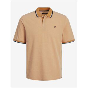 Oranžové pánské polo tričko Jack & Jones Bluwin