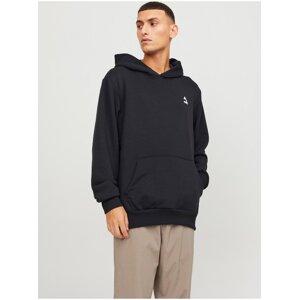 Černá pánská mikina s kapucí Jack & Jones Triangle