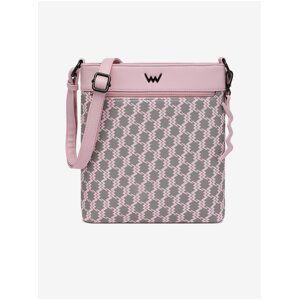 Růžová dámská crossbody kabelka VUCH Carlene Pink