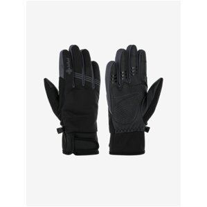 Černé softshellové rukavice Kilpi Cinqo-U