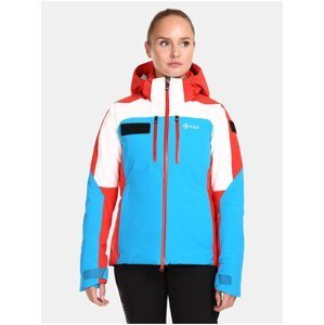 Červeno-modrá dámská lyžařská bunda Kilpi DEXEN-W