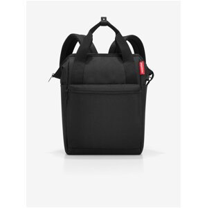 Černý batoh a taška 2v1 Reisenthel Allrounder R Black