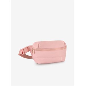 Růžová dámská ledvinka Heys Puffer Waist Bag Rose