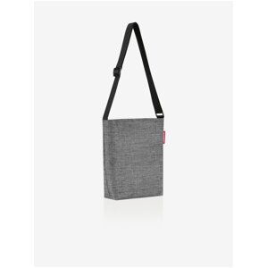 Šedá dámská kabelka přes rameno Reisenthel Shoulderbag S Twist Silver