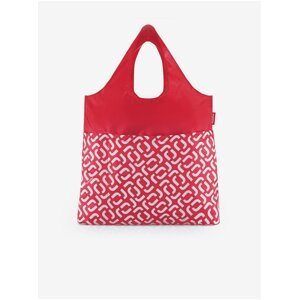 Červená vzorovaná nákupní taška  Reisenthel Mini Maxi Shopper Plus