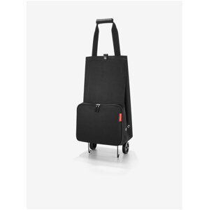 Černá nákupní taška na kolečkách Reisenthel Foldabletrolley