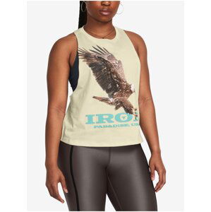 Světle hnědé sportovní tílko Under Armour Pjt Rck Balance Tank