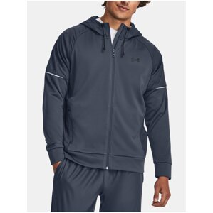 Šedá sportovní mikina Under Armour UA AF Storm FZ Hoodie