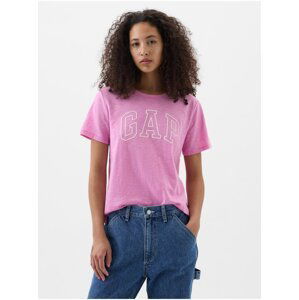 Růžové dámské tričko GAP