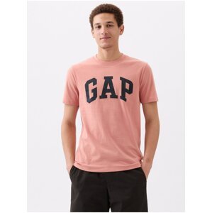 Světle růžové pánské tričko GAP