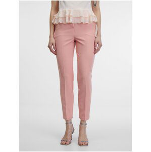 Růžové dámské kalhoty ORSAY