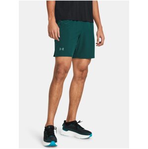 Tmavě zelené sportovní kraťasy Under Armour LAUNCH ELITE 7'' SHORT